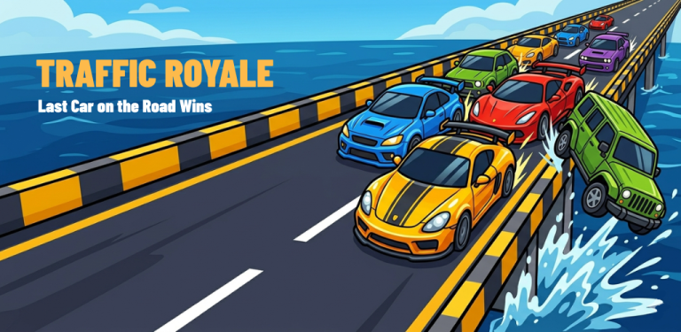 Feature Graphic - TRAFFIC ROYALE